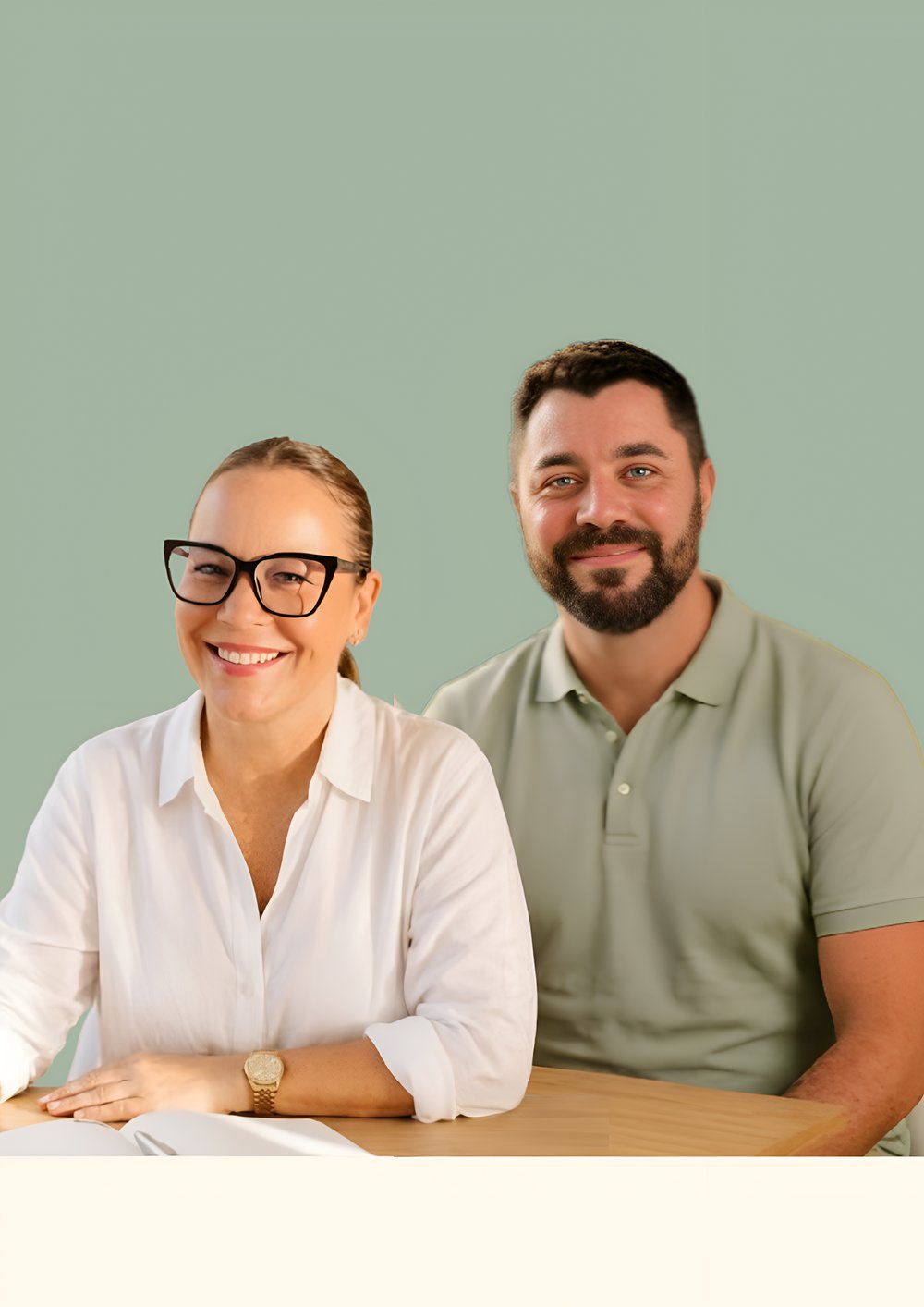 Valeria Biagetti y Federico, fundadores de EUNOIA